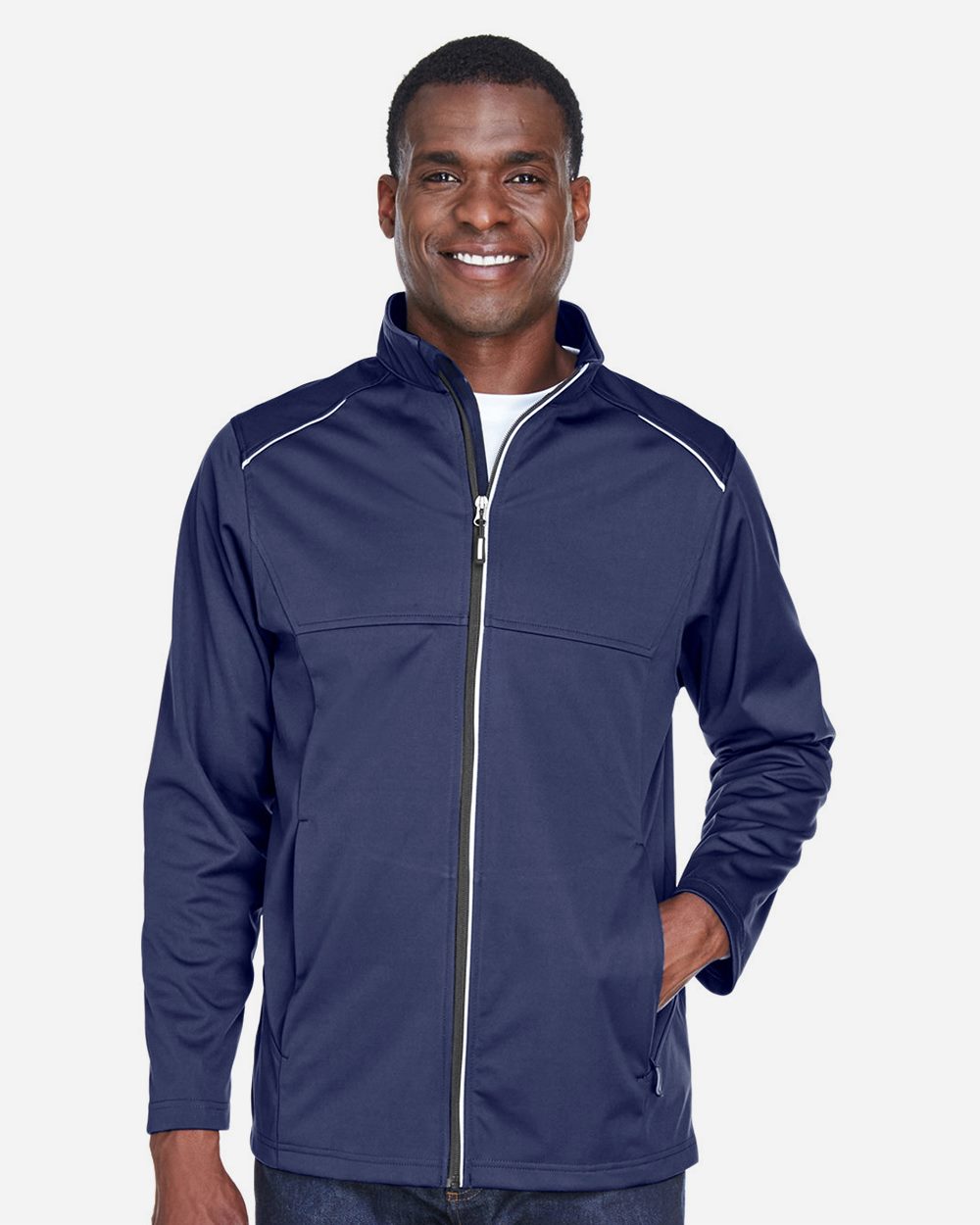 Men's Techno Lite Three-Layer Knit Tech-Shell - CE708  grouped