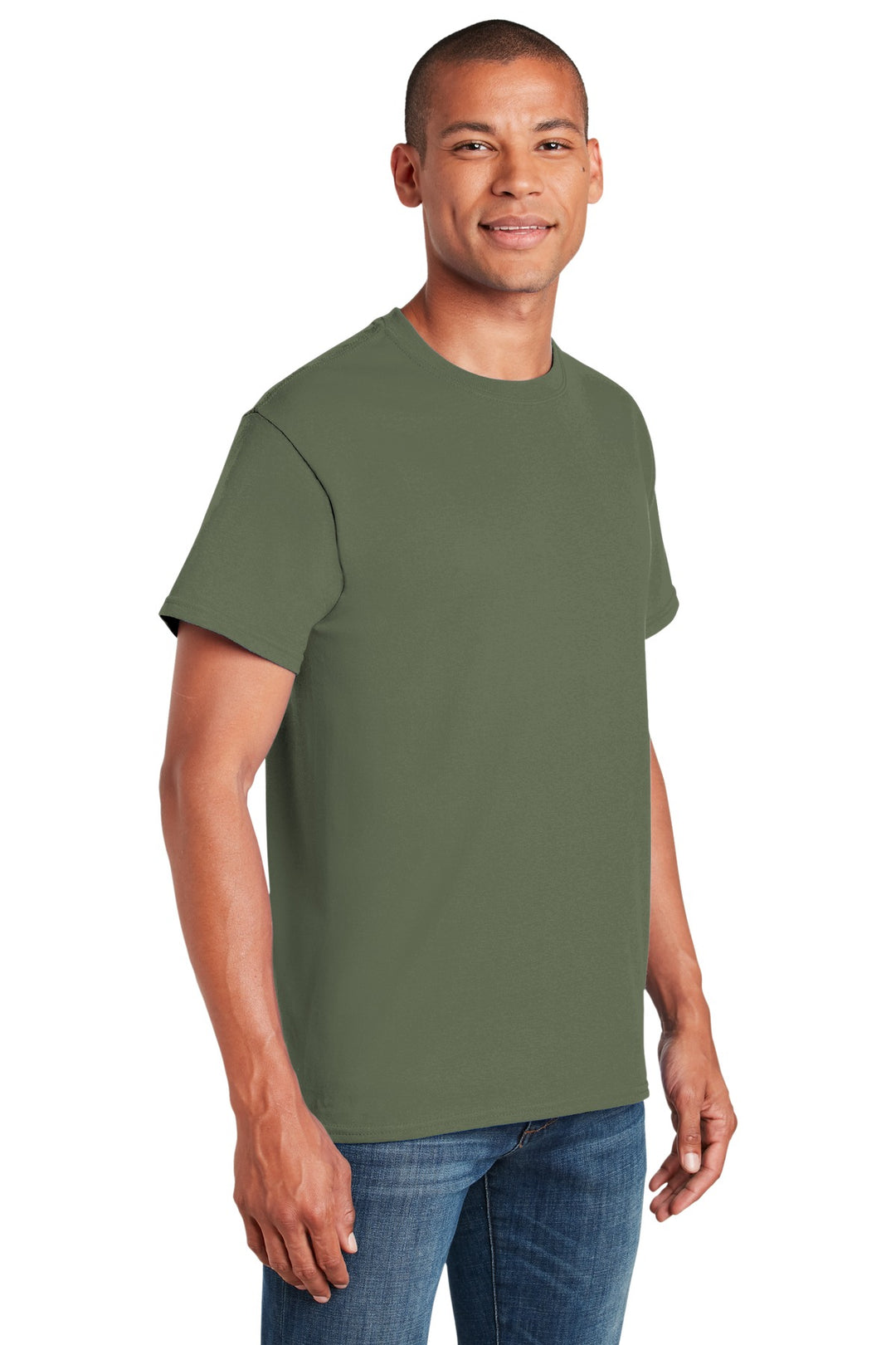 MilGreen Gildan - Heavy Cotton 100% Cotton T-Shirt. 5000