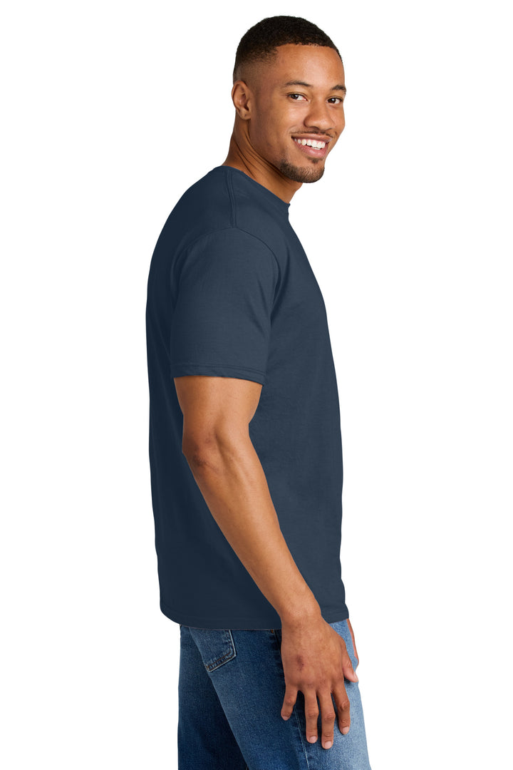 NavyMist Gildan Softstyle CVC Tee 64000CVC