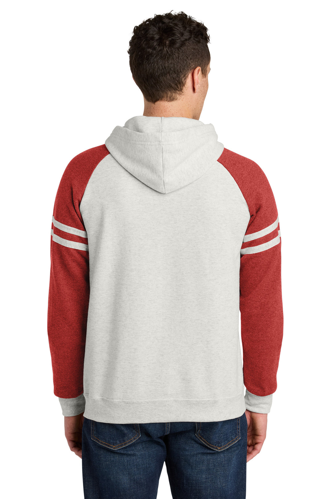 OatH/FryRH Jerzees Unisex NuBlend Varsity Colorblock Hooded Sweatshirt 97C