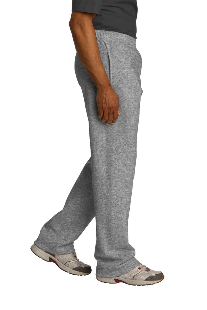 Oxford Jerzees NuBlend Open Bottom Pant with Pockets. 974MP