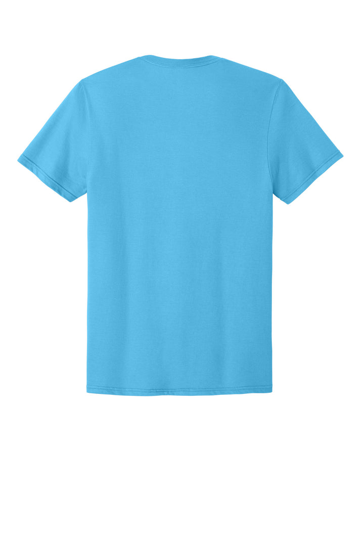 Rear View of AquaticBl Jerzees Classics Unisex Cotton T-Shirt 363M