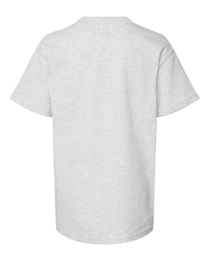 Rear View of Ash Essential-T Youth T-Shirt - 5480