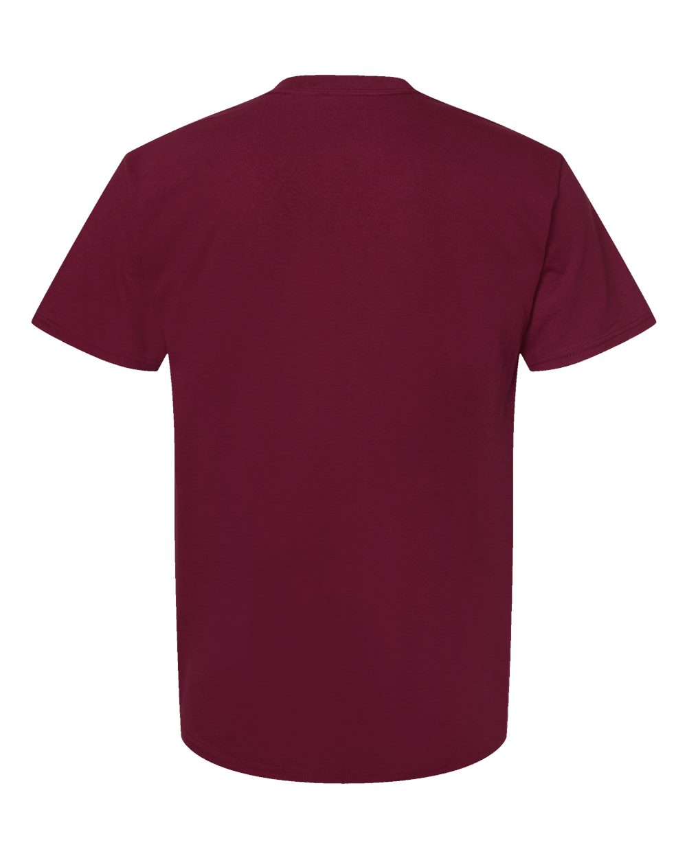 Rear View of Athletic Cardinal Essential-T T-Shirt - 5280