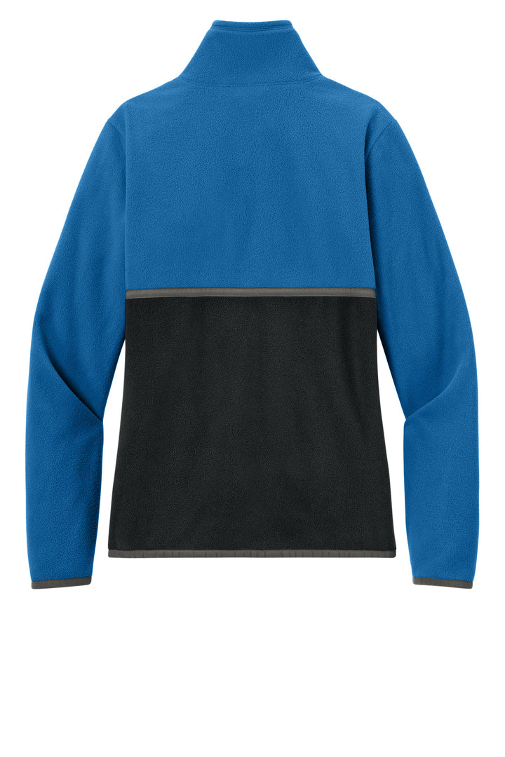 Rear View of Atl/Black Cotopaxi Women's Amado 1/2-Zip Fleece COTOW1692