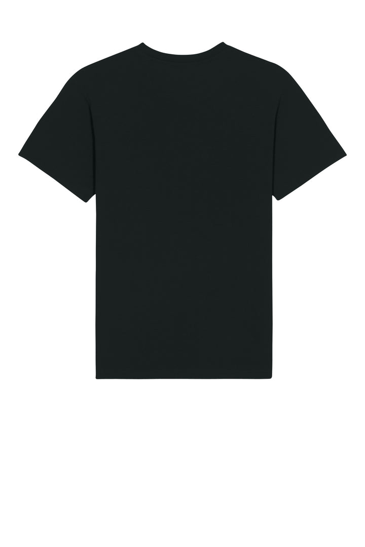 Rear View of Black Stanley/Stella Unisex Rocker Tee SXU016
