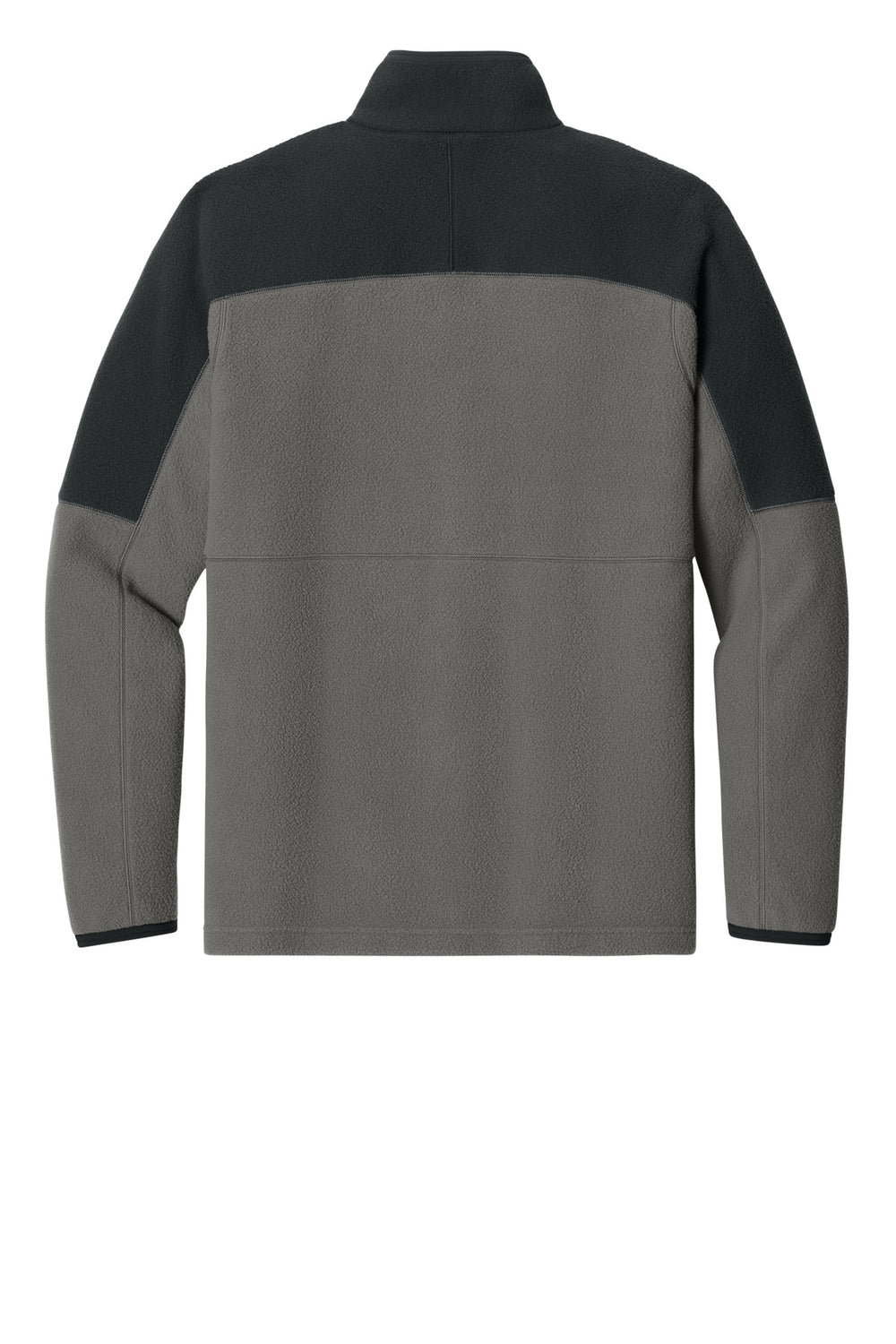 Rear View of Blk/Cinder Cotopaxi Abrazo Full-Zip Fleece Jacket COTOM1695