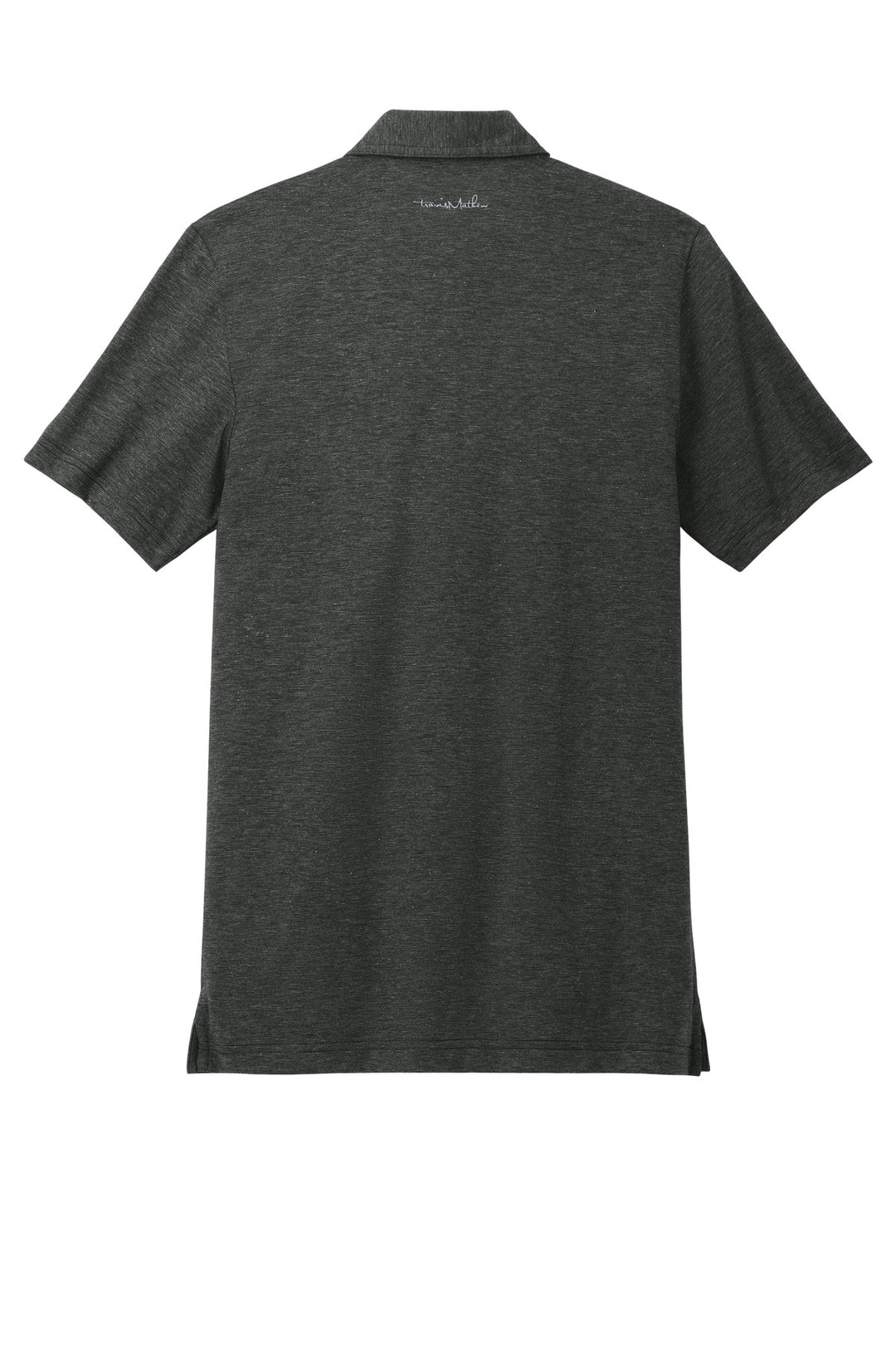 Rear View of BlkHthr TravisMathew Sunnyvale Polo TM1MAA369