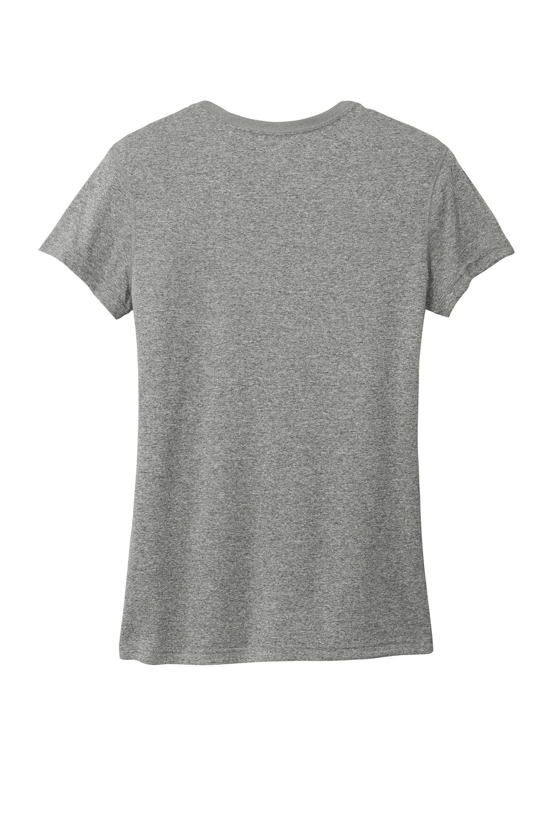 Rear View of CarbonHthr Nike Women's Team rLegend Tee DV7312