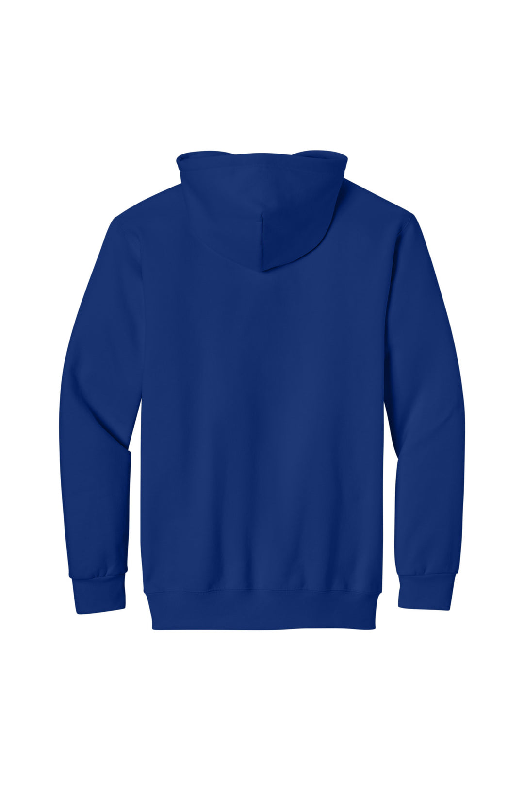 Rear View of DeepRoyal Gildan Hammer Maxweight Hooded Sweatshirt 19500