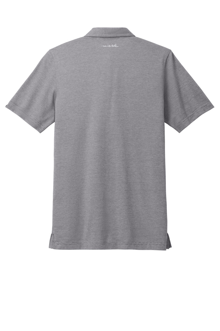 Rear View of DkGyHthr TravisMathew Sunnyvale Polo TM1MAA369