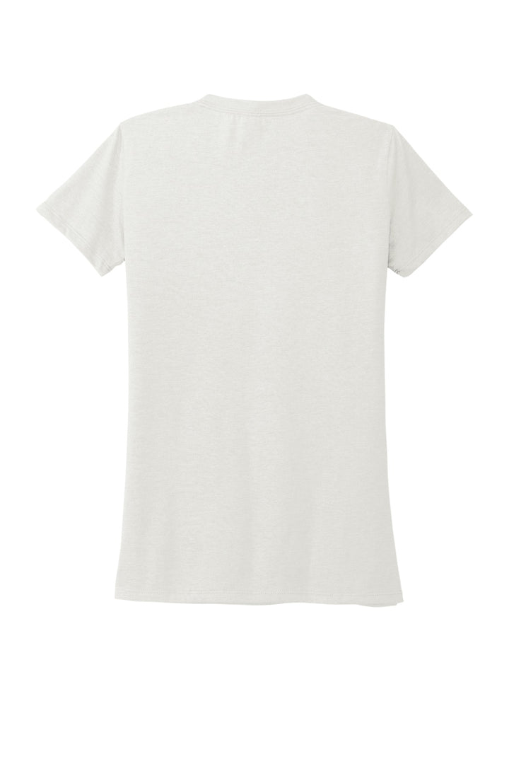 Rear View of Fairly White Allmade Women's Tri-Blend Tee AL2008