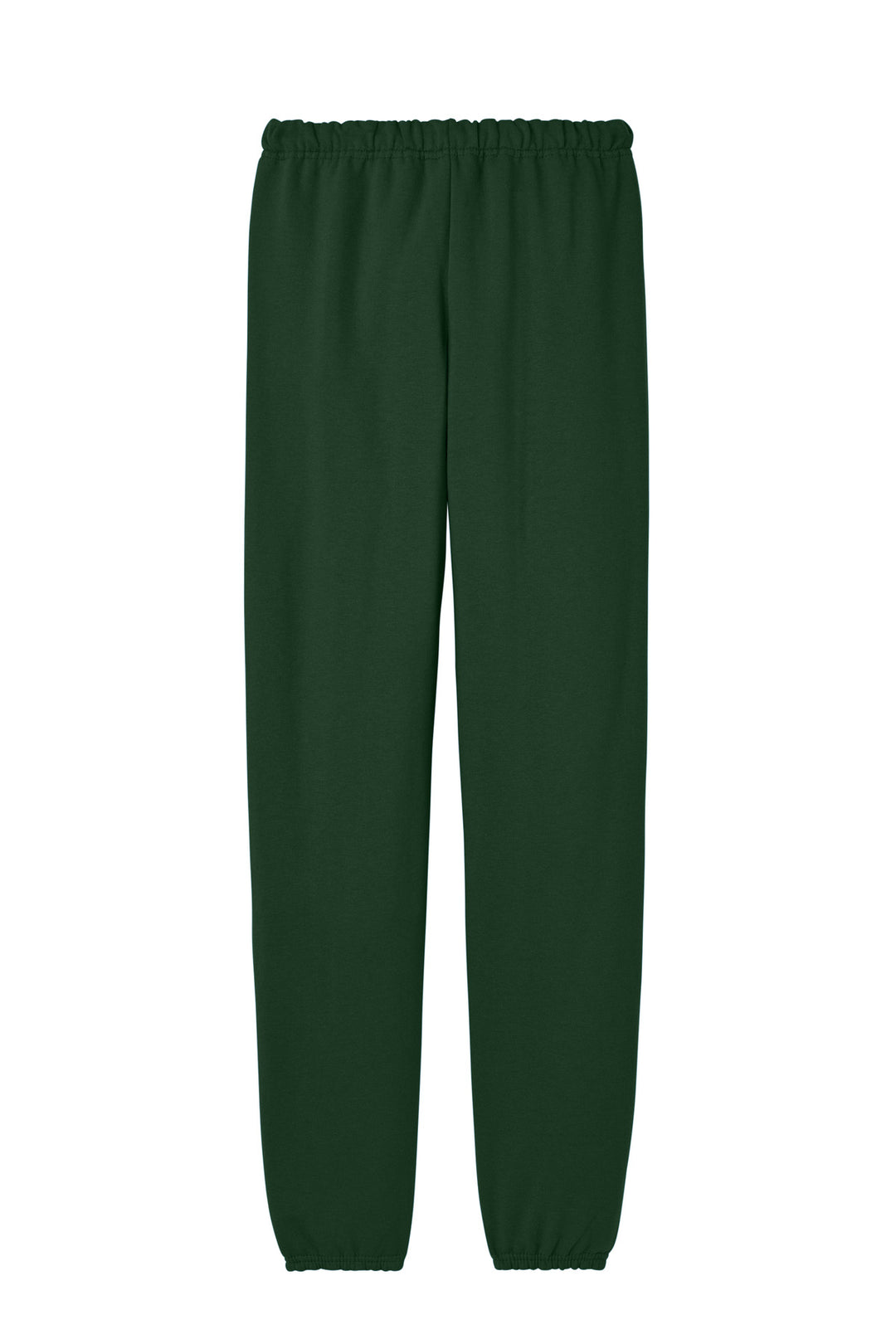 Rear View of ForestGrn Jerzees - NuBlend Sweatpant. 973M