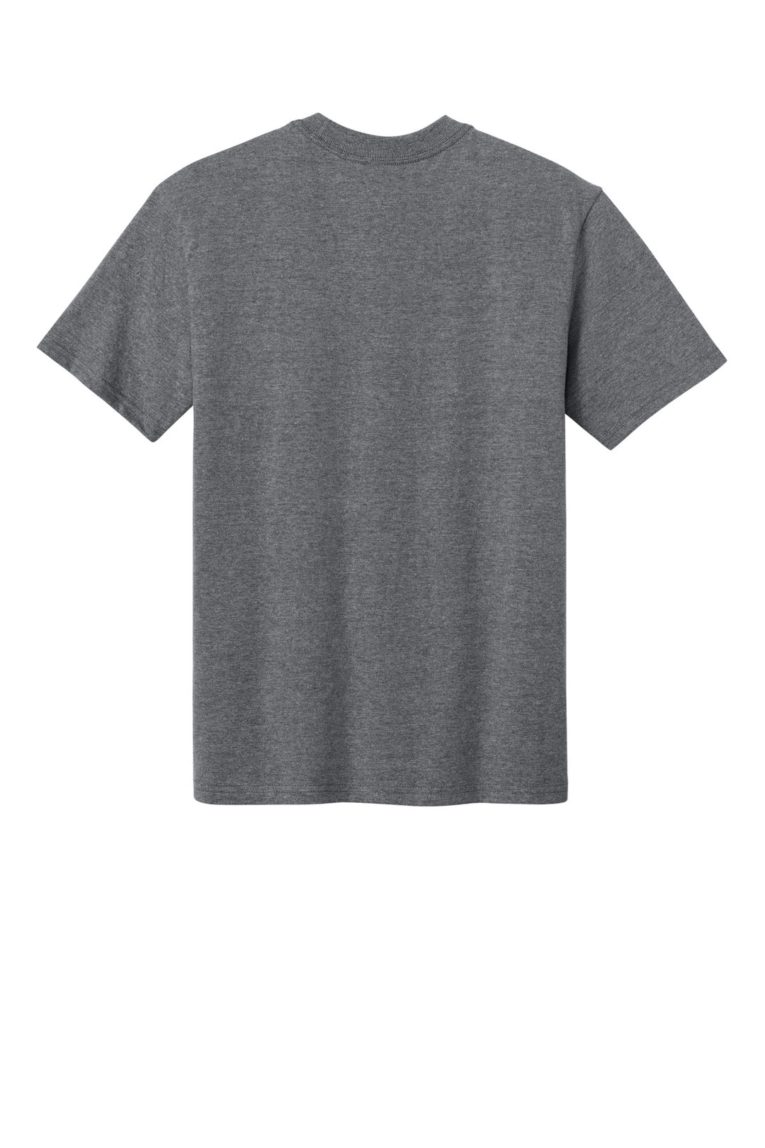 Rear View of GphHeather Gildan Hammer Maxweight Tee 75000
