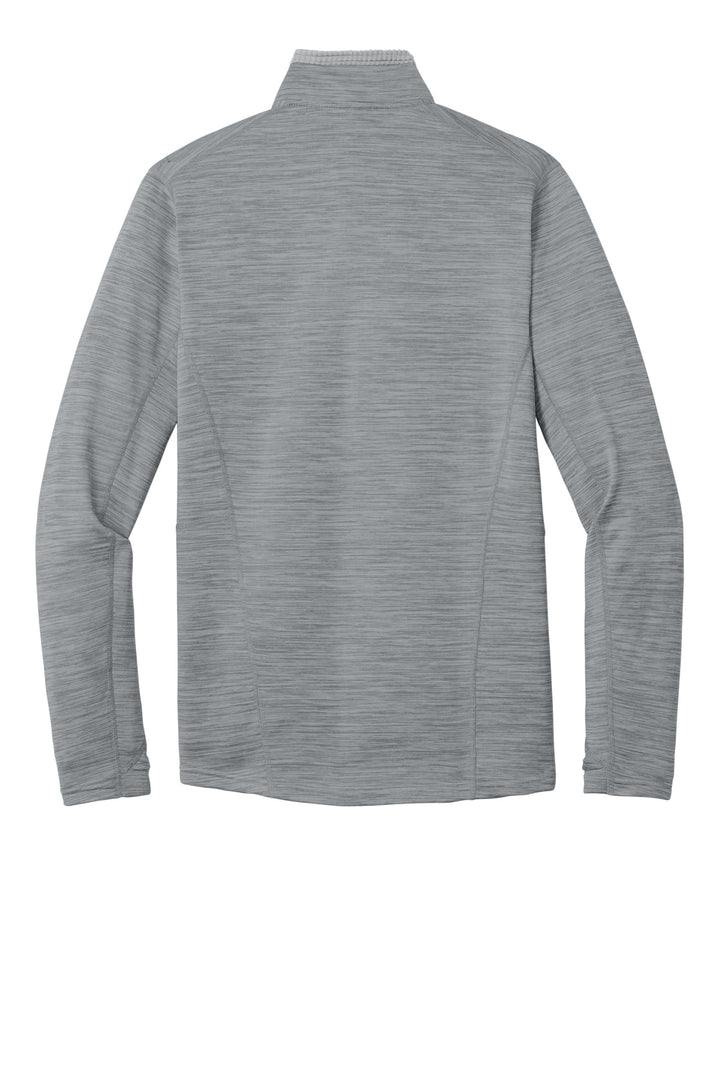 Rear View of GreyHthr LIMITED EDITION Outdoor Research Tech Grid 1/4-Zip Fleece OR322267