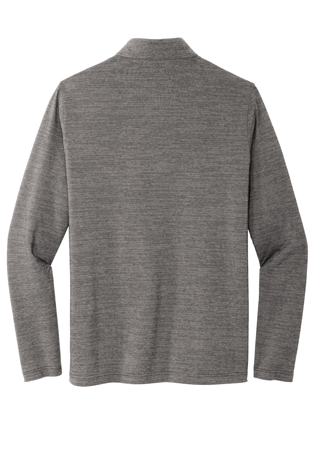 Rear View of GreyHthr TravisMathew Crestview 1/4-Zip TM1MW452