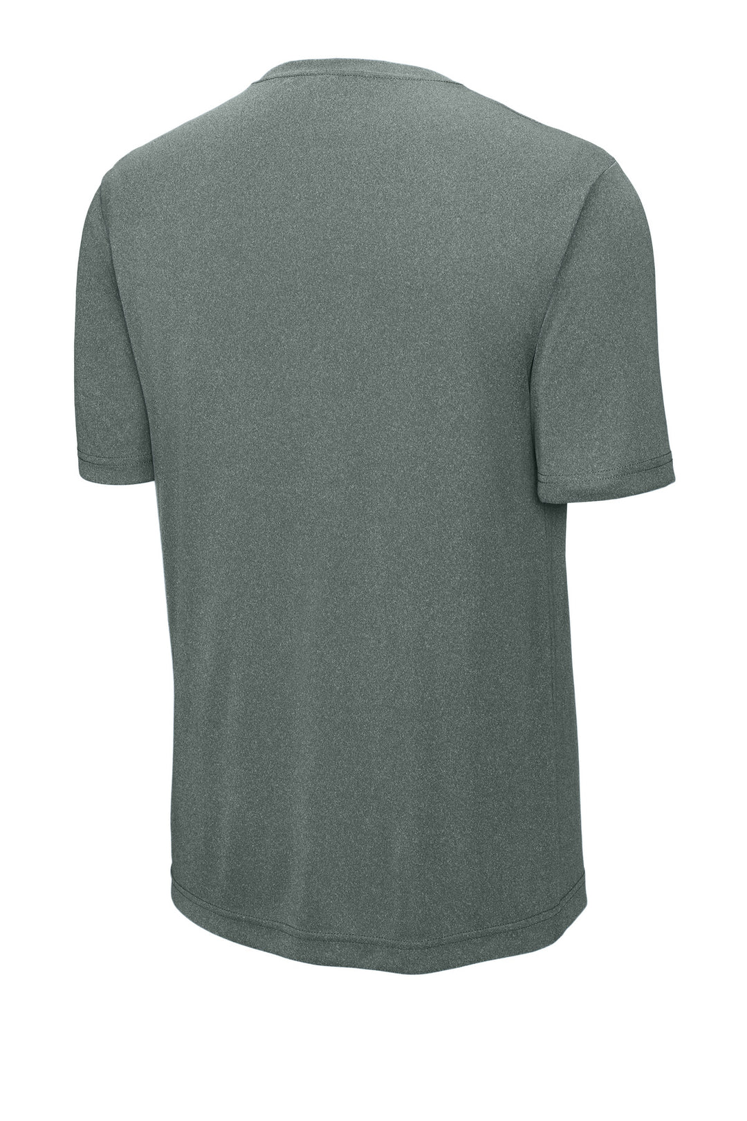 Rear View of GryConHthr Sport-Tek PosiCharge Competitor Tee. ST350