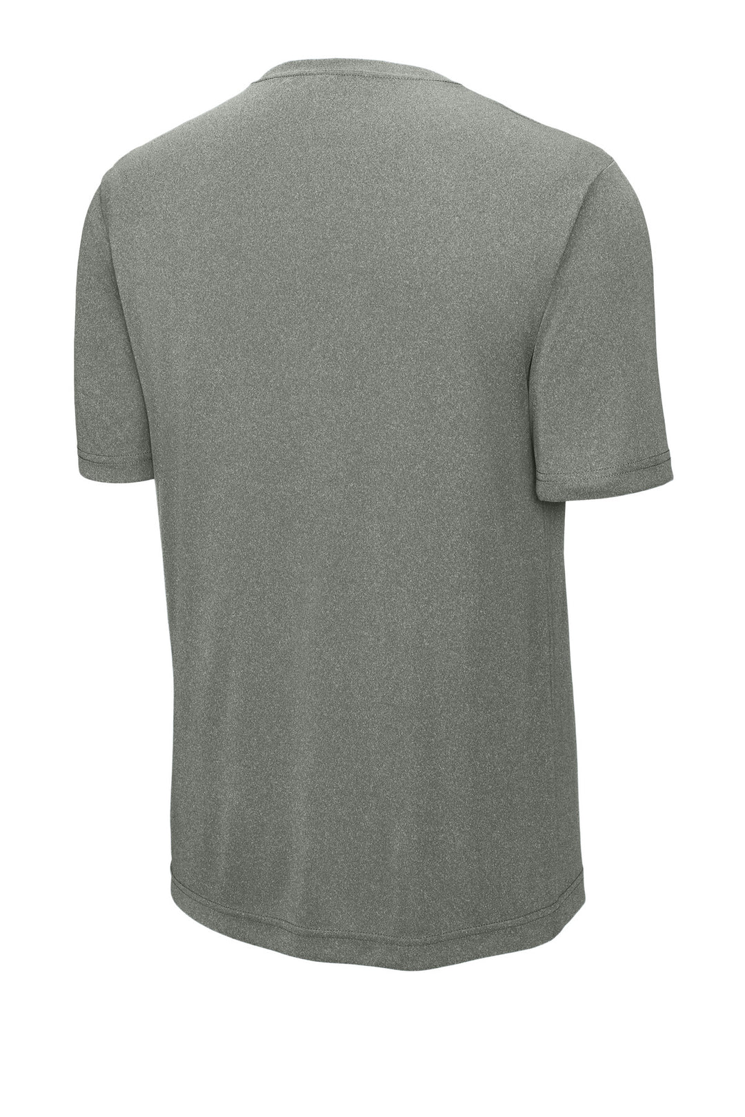 Rear View of GryConHthr Sport-Tek PosiCharge Competitor Tee. ST350