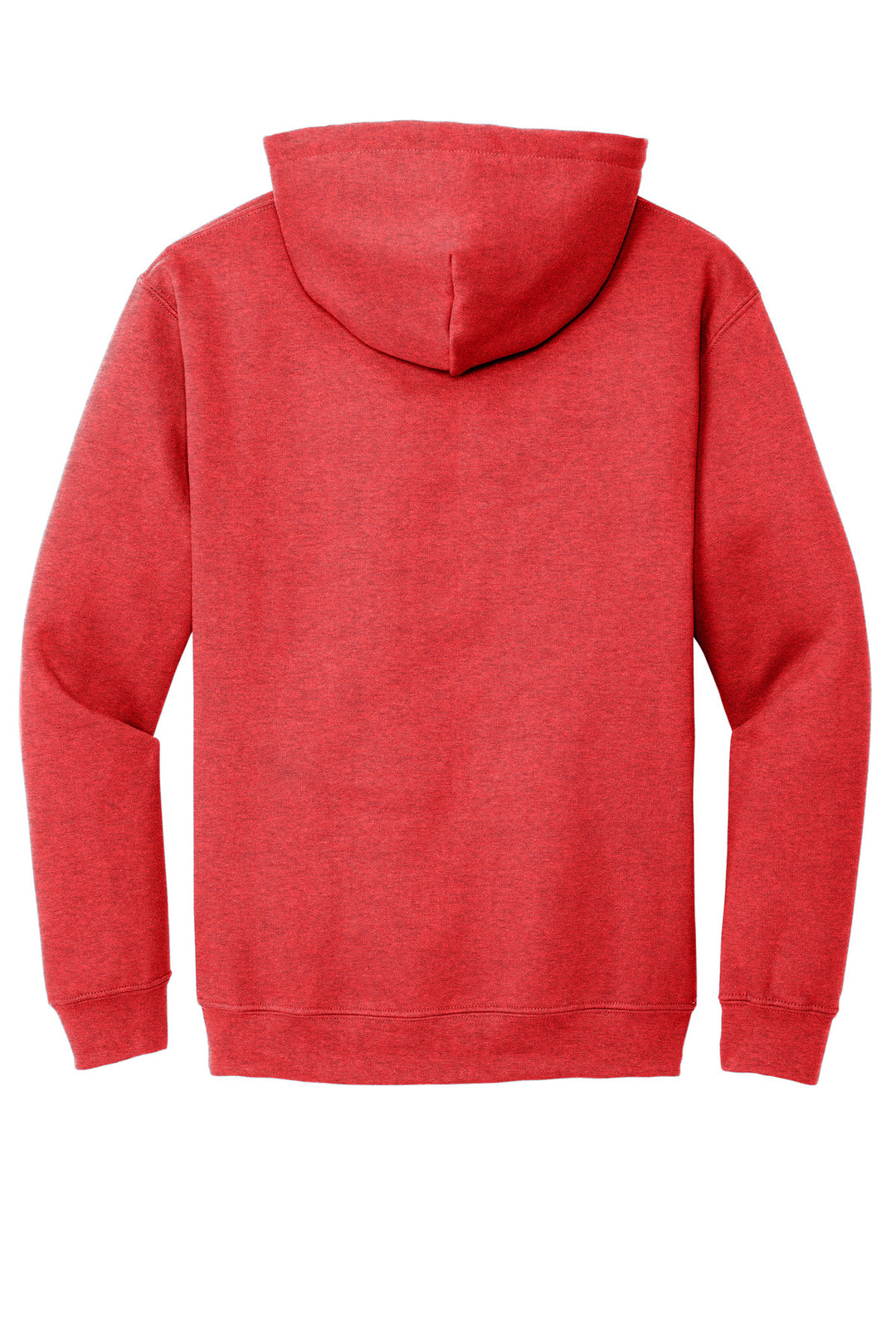 Rear View of HtrScarRed Gildan - Heavy Blend Hooded Sweatshirt. 18500
