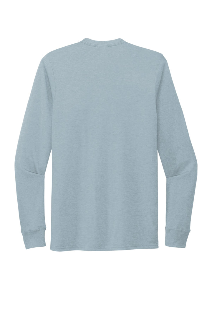 Rear View of ILikeUBlue Allmade Unisex Tri-Blend Long Sleeve Tee AL6004