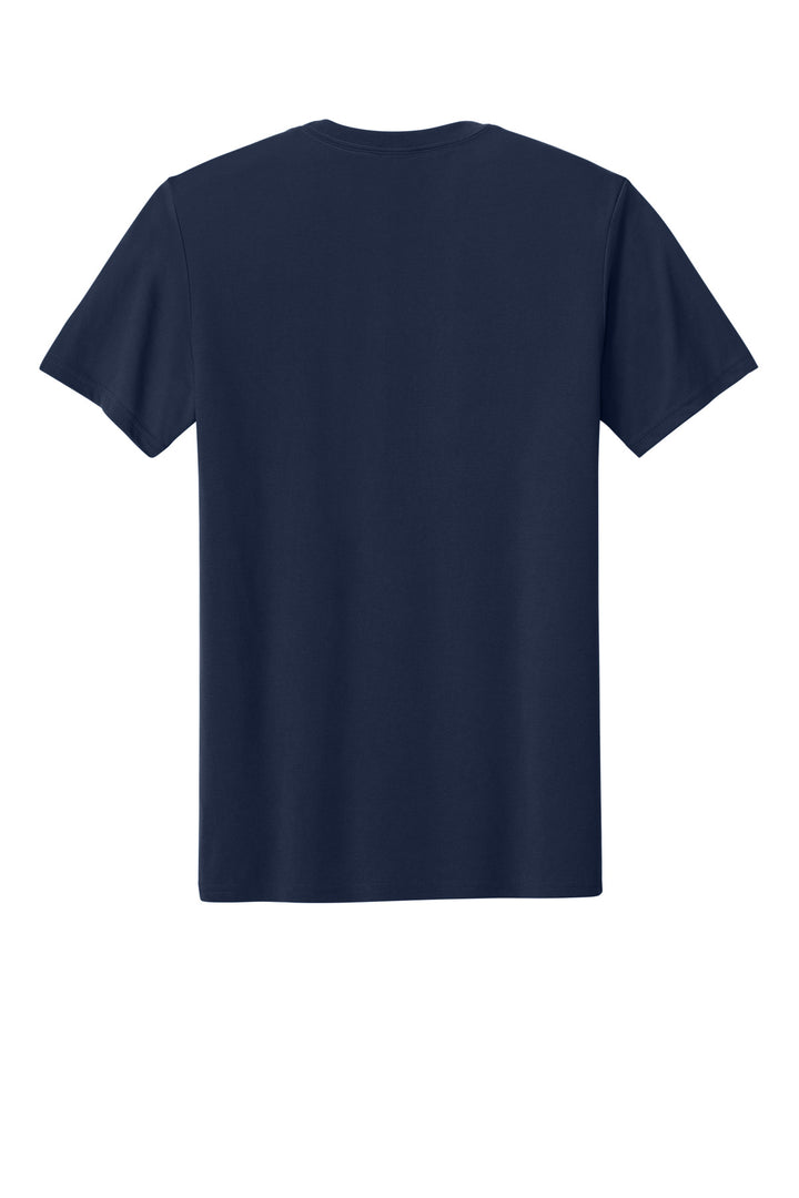 Rear View of Navy Gildan Gildan Performance T-Shirt. 42000
