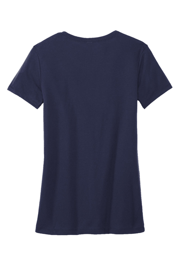 Rear View of NghtSkyNvy Allmade Women's Tri-Blend Tee AL2008