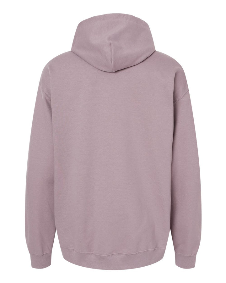 Rear View of Paragon Softstyle® Midweight Hooded Sweatshirt - SF500