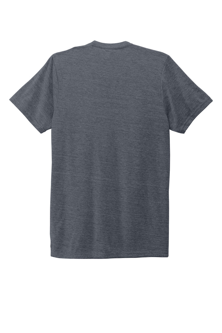 Rear View of Rebel Blue Allmade Unisex Tri-Blend Tee AL2004