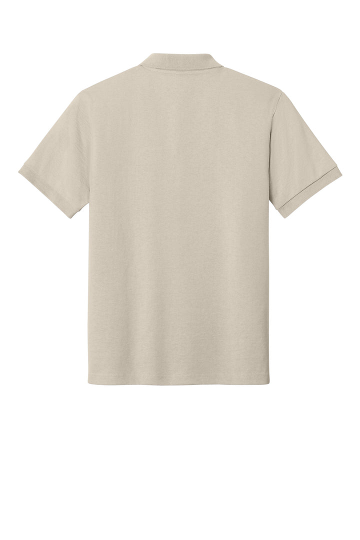 Rear View of Sand Gildan - DryBlend 6-Ounce Jersey Knit Sport Shirt. 8800