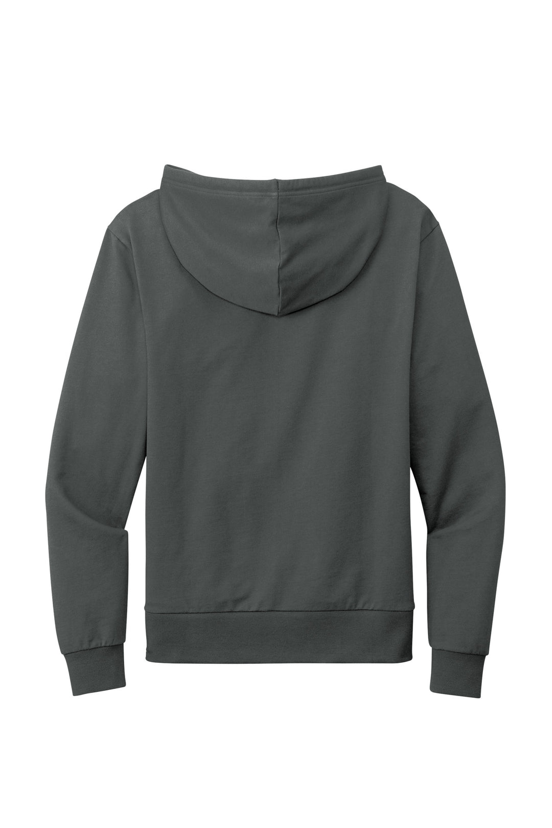Rear View of Teraingrey Allmade Unisex Organic French Terry Pullover Hoodie AL4000