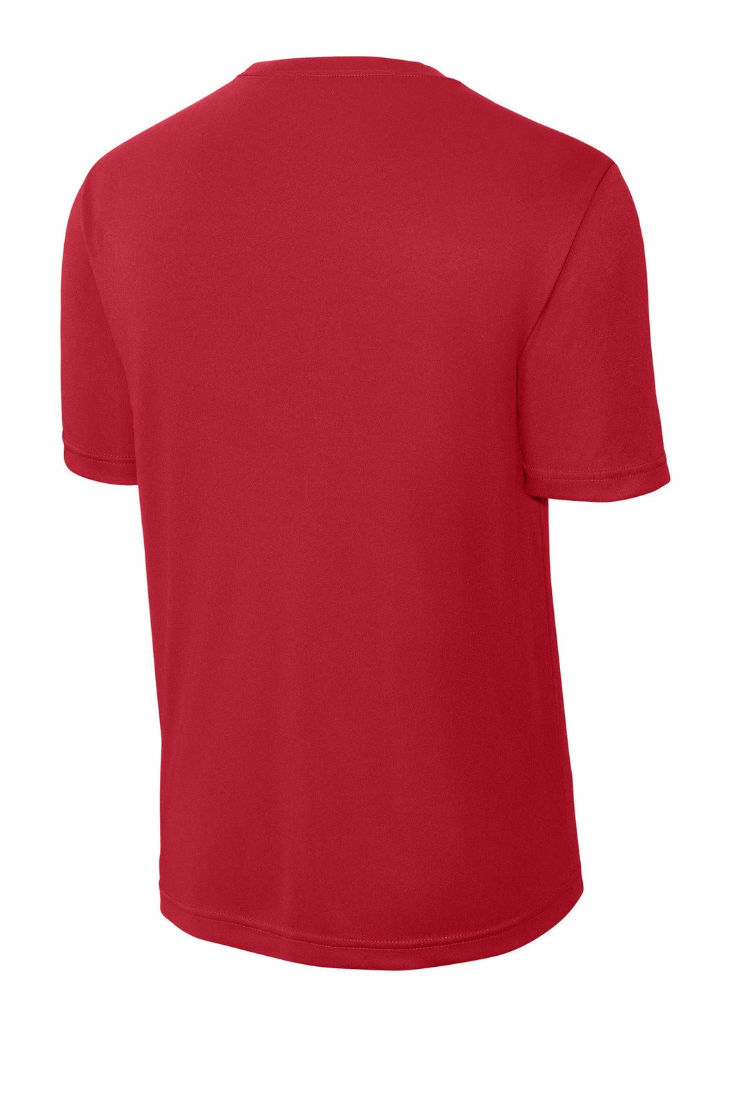 Rear View of True Red Sport-Tek PosiCharge Competitor Tee. ST350