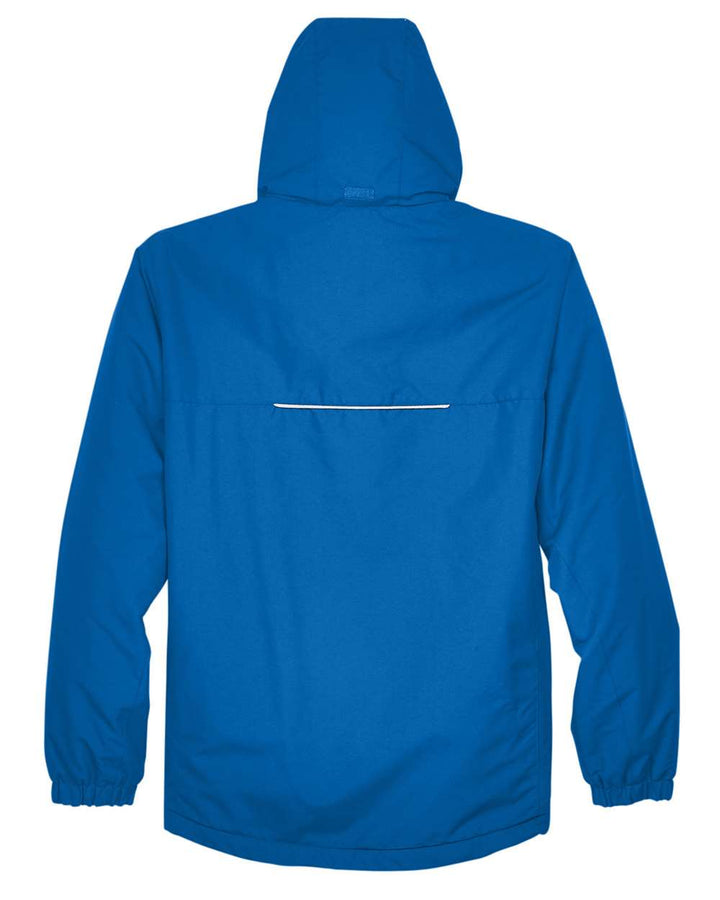 Rear View of True Royal Men's Profile Fleece-Lined All-Season Jacket - 88224