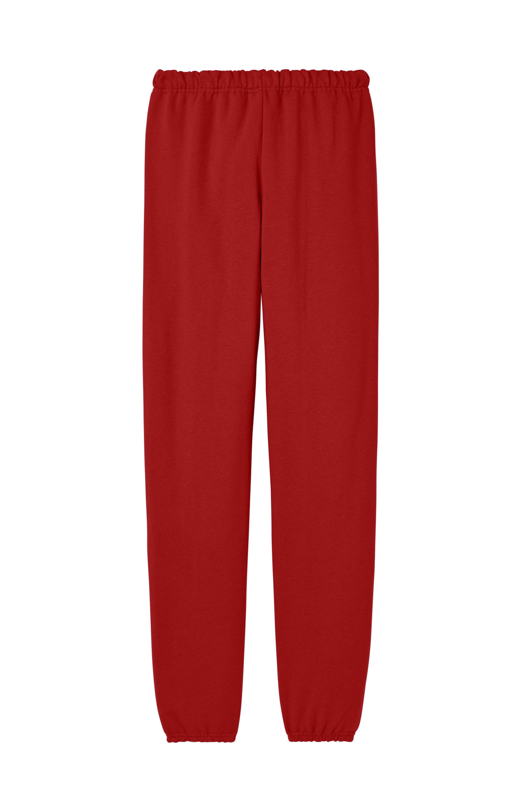 Rear View of TrueRed Jerzees - NuBlend Sweatpant. 973M