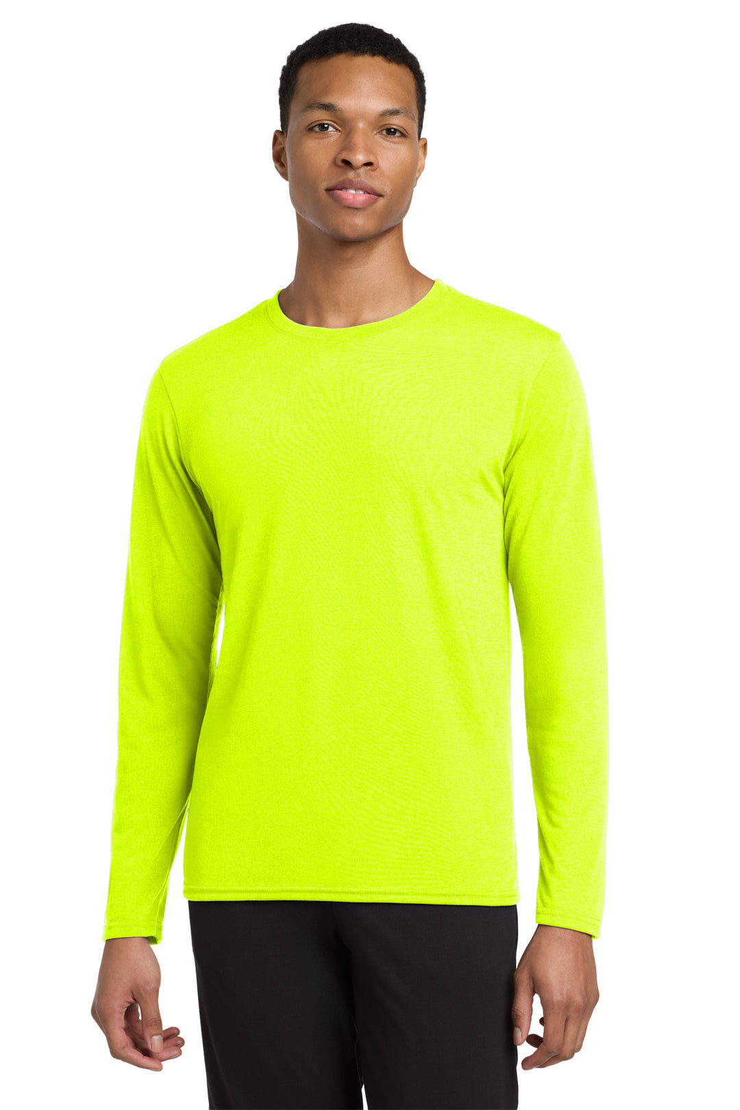 SftyGrn Gildan Performance Long Sleeve T-Shirt. 42400