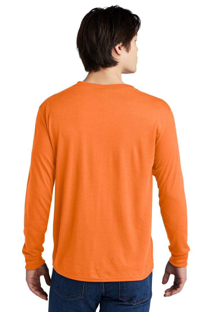 SftyOrg Jerzees Dri-Power 100% Polyester Long Sleeve T-Shirt 21LS