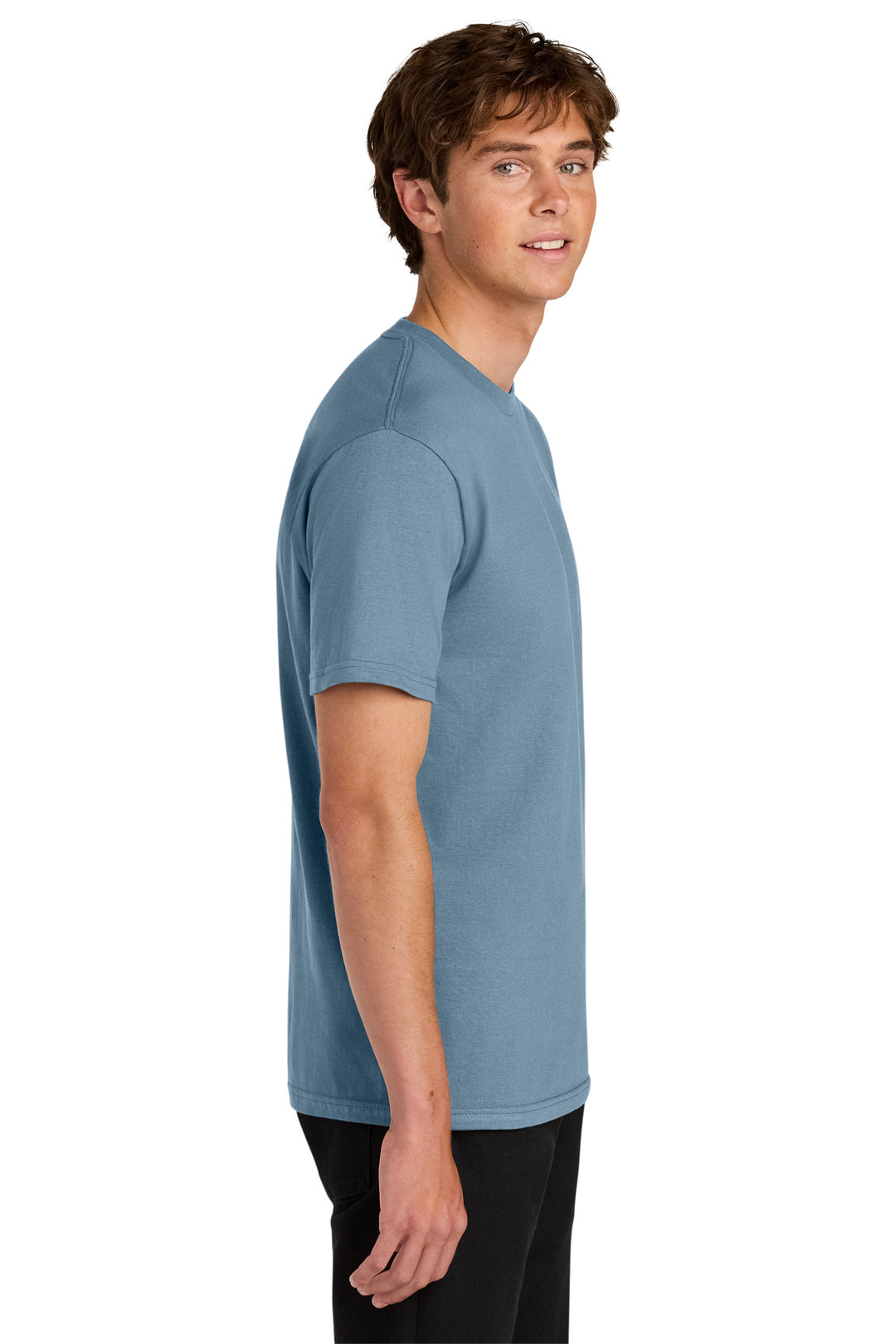StoneBlue Gildan Softstyle Midweight Tee 65000
