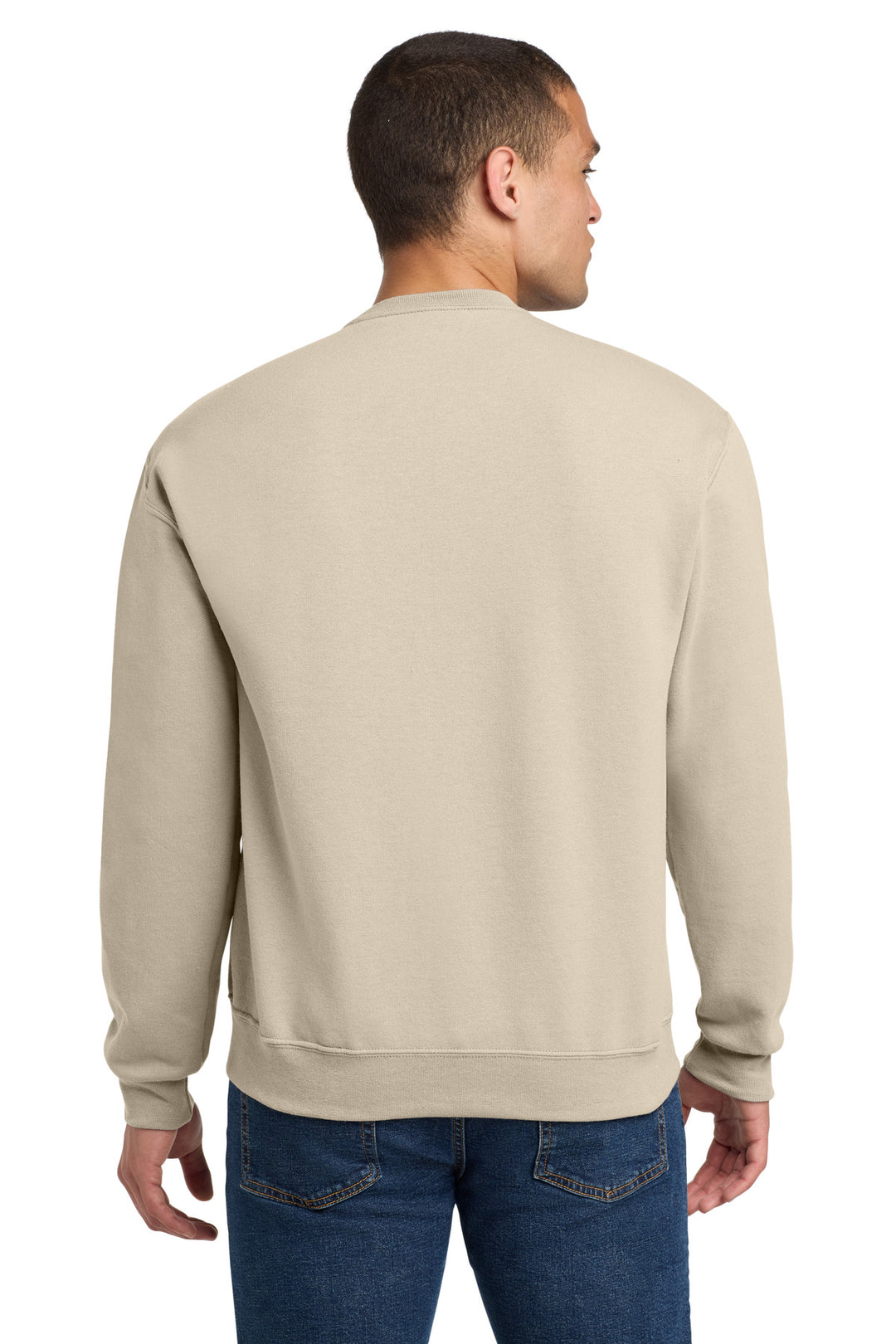 SwtCrmHthr Jerzees - NuBlend Crewneck Sweatshirt. 562M