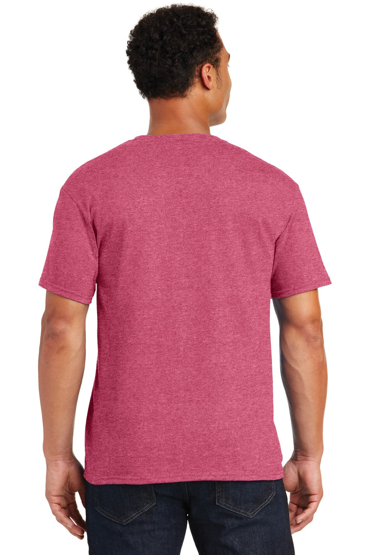 Vntg He Red Jerzees - Dri-Power 50/50 Cotton/Poly T-Shirt. 29M
