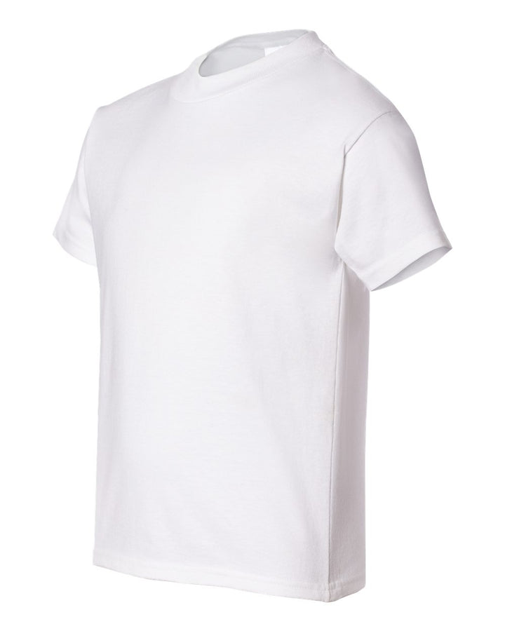 White Essential-T Youth T-Shirt - 5480