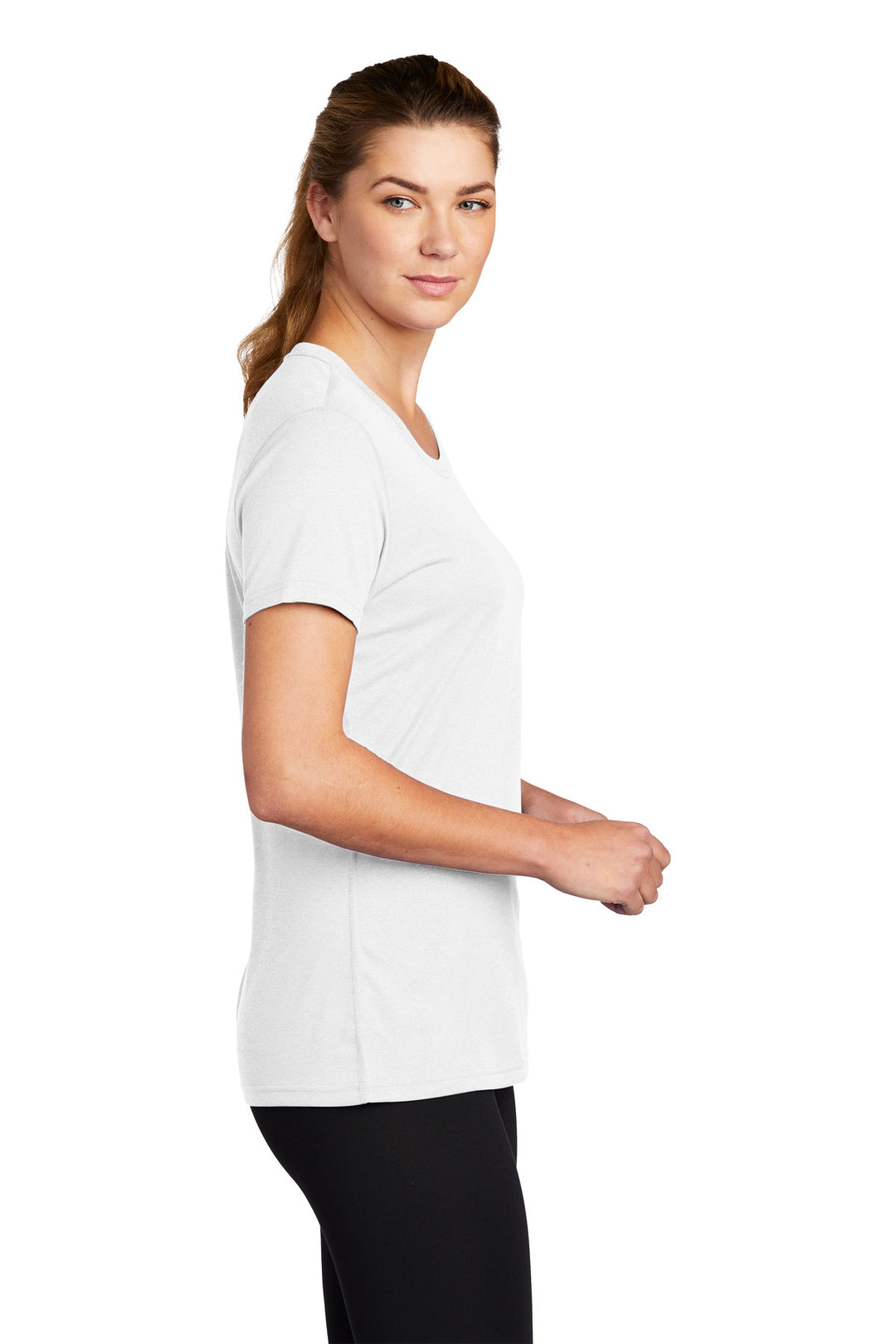 White Nike Women's Team rLegend Tee DV7312
